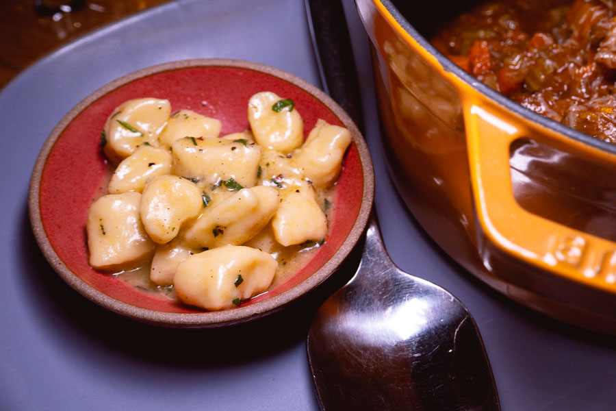 Ottimo Buco gnocchi. Ottimo is a wine bar and restaurant in Shanghai. Photo by Rachel Gouk @ Nomfluence.