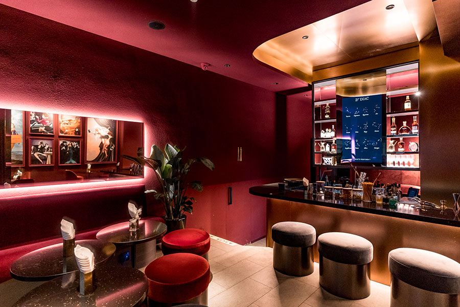 Zodiac is the latest cocktail lounge in Shanghai from Geo Valdivieso. Cocktails based on star signs, and an interactive DIY station. @ Nomfluence