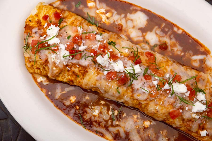 Factory Burrito Grande at The Cheesecake Factory, Shanghai, HKRI Taikoo Hui. Photo by Rachel Gouk @ Nomfluence.