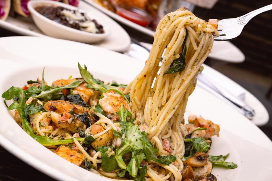 Bistro Shrimp Pasta at The Cheesecake Factory, Shanghai, HKRI Taikoo Hui. Photo by Rachel Gouk @ Nomfluence.