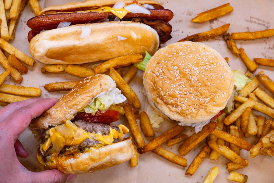World famous burger chain Five Guys opens its first location in Shanghai, China. Photo by Rachel Gouk @ Nomfluence.