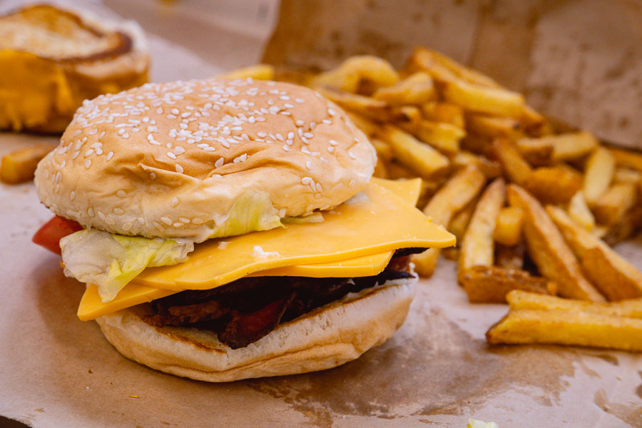 World famous burger chain Five Guys opens its first location in Shanghai, China. Photo by Rachel Gouk @ Nomfluence.