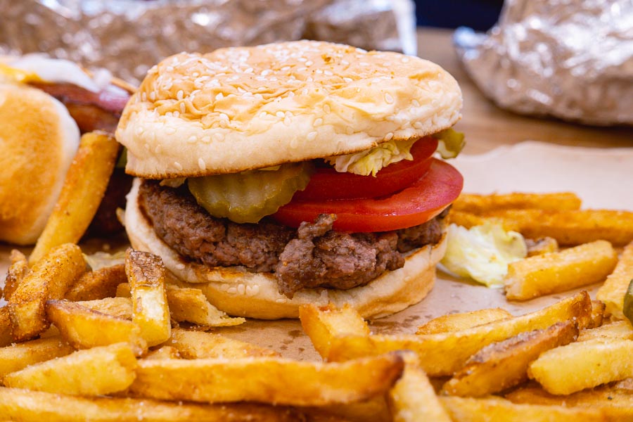World famous burger chain Five Guys opens its first location in Shanghai, China. Photo by Rachel Gouk @ Nomfluence.