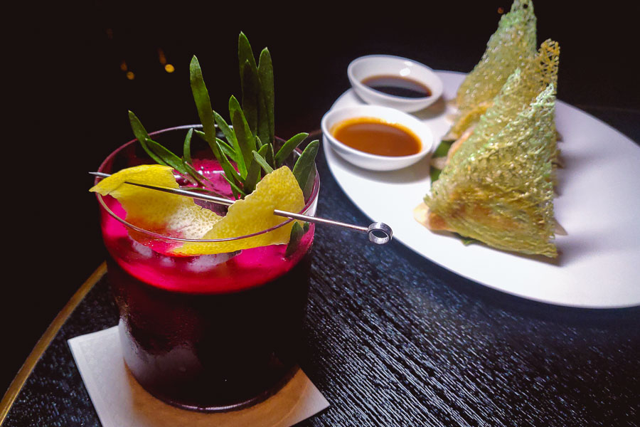 Cutty Sark Cocktail and Dim Sum at Hakkasan Shanghai's Hakkatini Nights. Photo by Rachel Gouk @ Nomfluence.