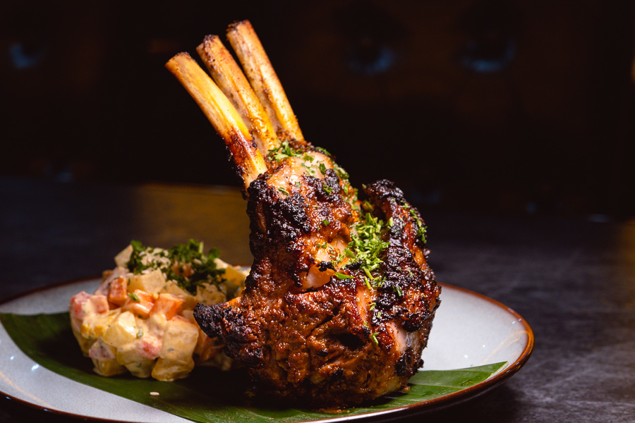 Roasted lamb. Khan Chacha, modern Indian restaurant in Shanghai. Photo by Rachel Gouk @ Nomfluence. 