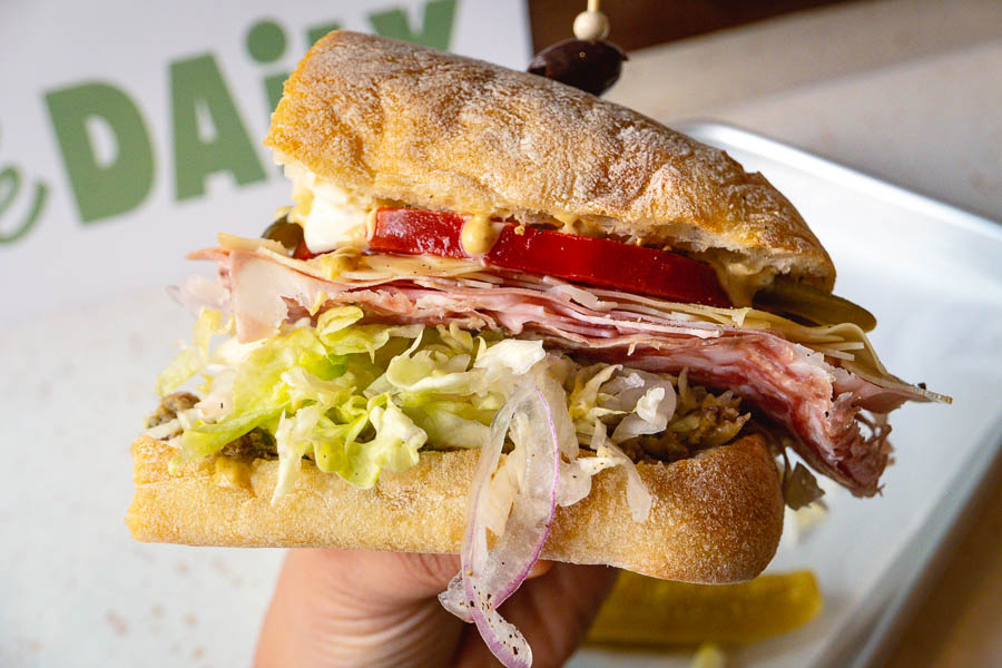 Le Daily, a sandwich bar in Jing'an serving excellent sandwiches, coffee, cocktails and natural wine. Photo by Rachel Gouk @ Nomfluence.