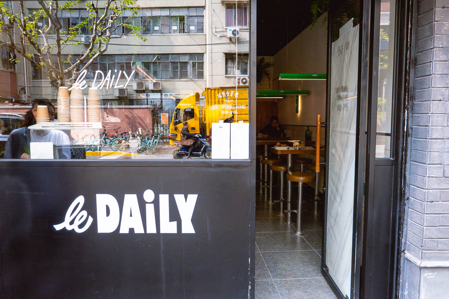 Le Daily, a sandwich bar in Jing'an serving excellent sandwiches, coffee, cocktails and natural wine. Photo by Rachel Gouk @ Nomfluence.