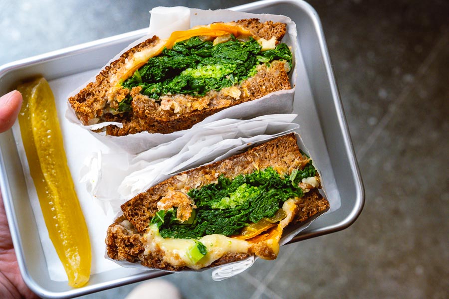 Le Daily, a sandwich bar in Jing'an serving excellent sandwiches, coffee, cocktails and natural wine. Photo by Rachel Gouk @ Nomfluence.