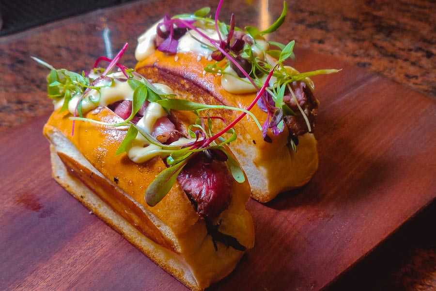 Power Hour Steak Sandwiches at Morton's Grille Changning in Shanghai. Photo by Rachel Gouk @ Nomfluence.