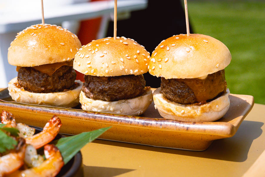 Sliders. Terrace 8 at the Portman Ritz-Carlton has the best free-flow champagne deal in Shanghai. Photo by Rachel Gouk @ Nomfluence.