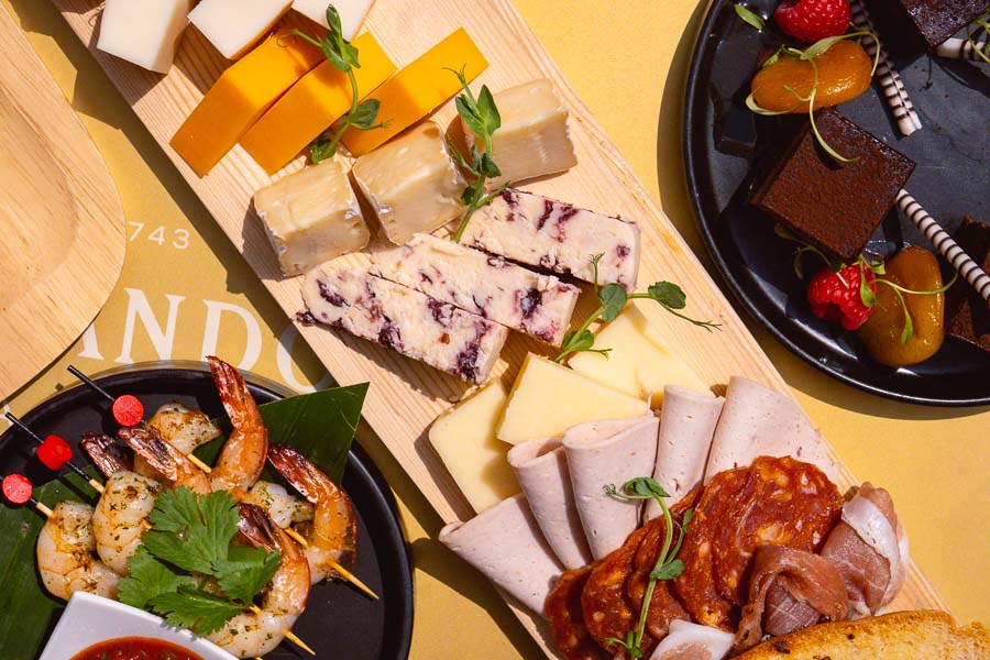 Antipasti. Terrace 8 at the Portman Ritz-Carlton has the best free-flow champagne deal in Shanghai. Photo by Rachel Gouk @ Nomfluence.