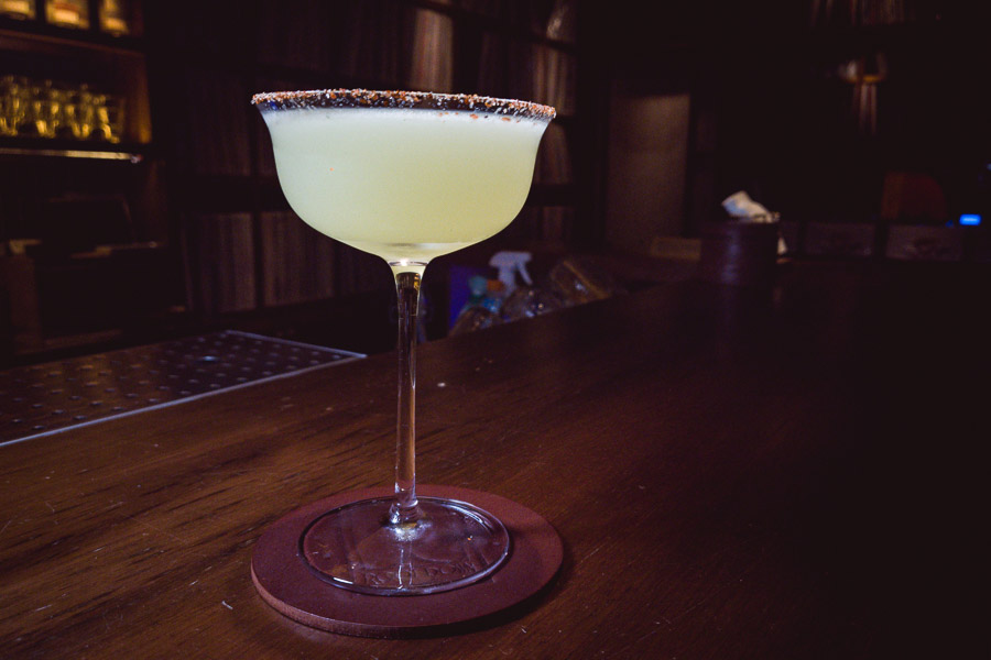 Root Down is a cocktail bar in Shanghai that does excellent drinks and plays vinyl. @ Nomfluence.