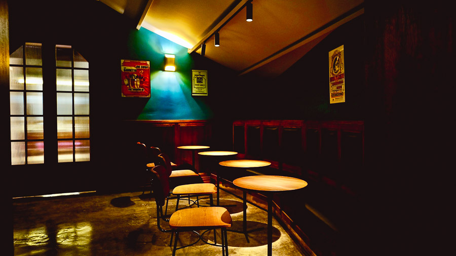 Root Down is a cocktail bar in Shanghai that does excellent drinks and plays vinyl. @ Nomfluence.