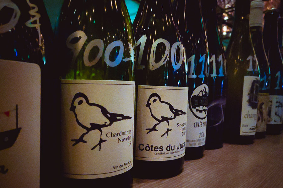 Bottles of half-off natural wine at Cannery's Uncorked Thursdays in Shanghai. Photo by Rachel Gouk @ Nomfluence.