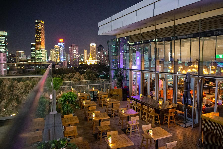 Best happy hours and terraces in Shanghai. @ Nomfluence