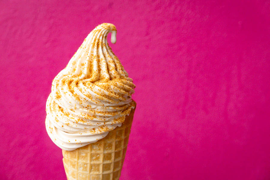 Swirlz is an ice cream bar on Yuyuan Lu, Shanghai. Funky flavors like soy sauce caramel ice cream. Photo by Rachel Gouk @ Nomfluence.