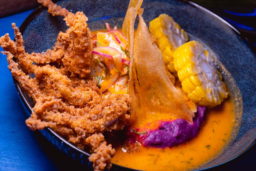 Ceviche. LatinLand is a restaurant, lounge and club in Jing'an, Shanghai serving Latin and Colombian food. Photo by Rachel Gouk @ Nomfluence.