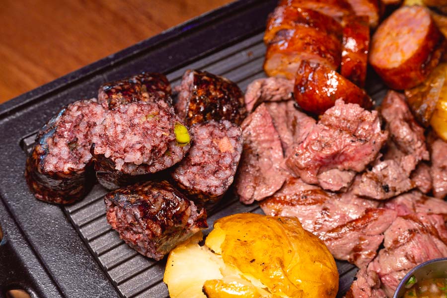 Blood sausage. LatinLand is a restaurant, lounge and club in Jing'an, Shanghai serving Latin and Colombian food. Photo by Rachel Gouk @ Nomfluence.