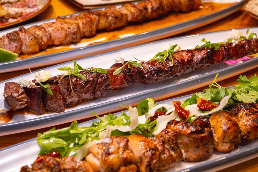 Skewers at The Meatery, restaurant for steak and grill in Shanghai. Photo by Rachel Gouk @ Nomfluence. 