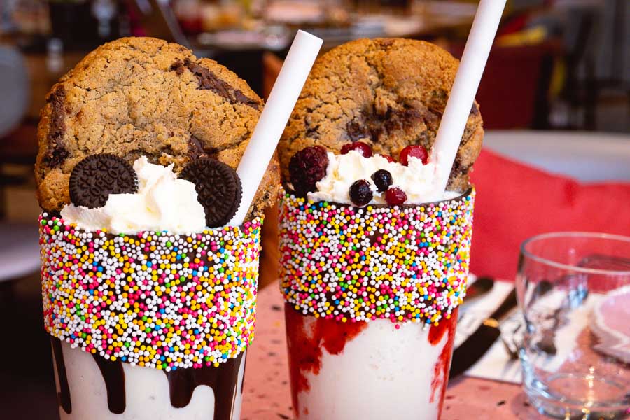Milkshakes at The Meatery, restaurant for steak and grill in Shanghai. Photo by Rachel Gouk @ Nomfluence. 