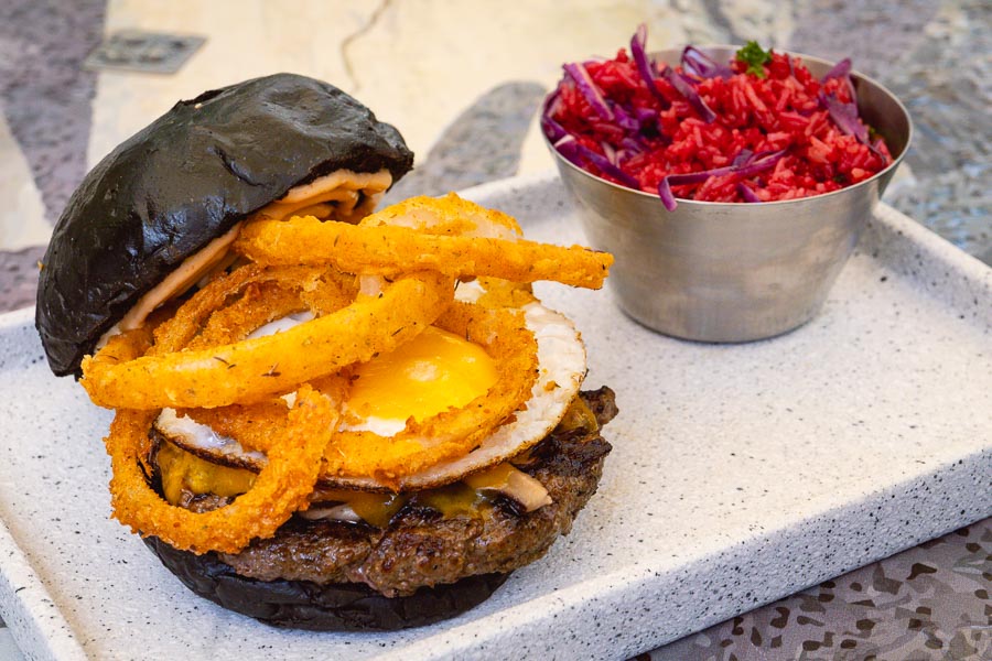 Burgers at Bandit, a restaurant and bar in Shanghai. Photo by Rachel Gouk @ Nomfluence. 