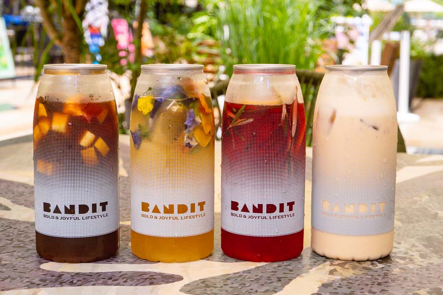 Mocktails at Bandit, a restaurant and bar in Shanghai. Photo by Rachel Gouk @ Nomfluence. 
