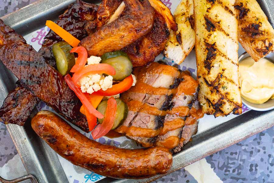 Barbecue and grill at Bandit, a restaurant and bar in Shanghai. Photo by Rachel Gouk @ Nomfluence. 