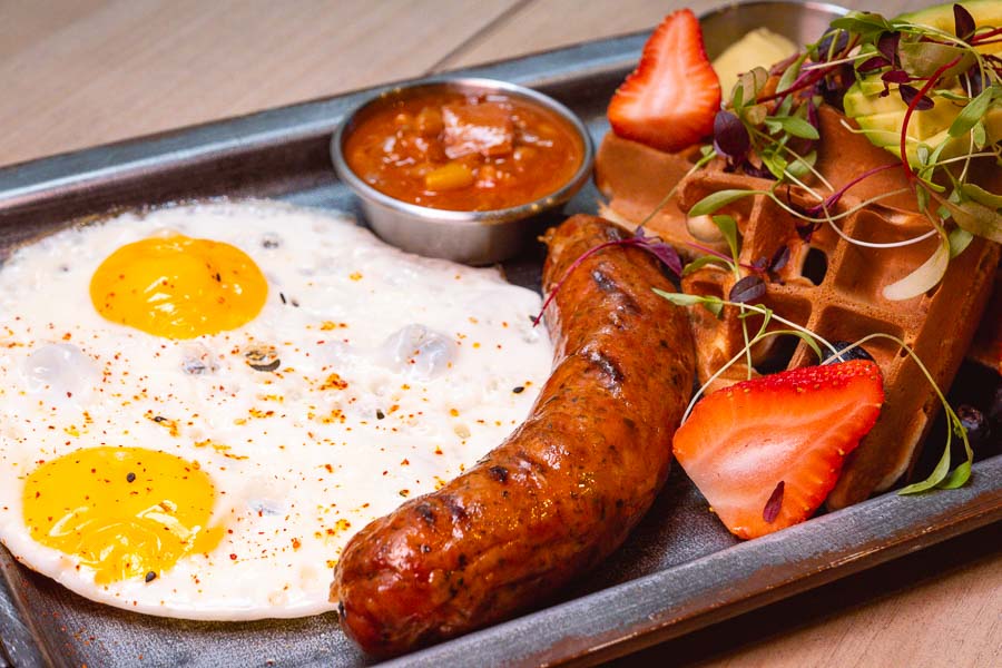 Brunch at Bandit, a restaurant and bar in Shanghai. Photo by Rachel Gouk @ Nomfluence. 