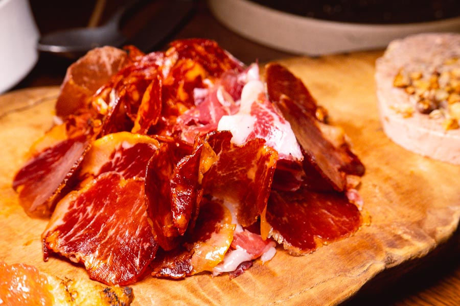 Spanish cold cuts at Bonica, a Mediterranean restaurant and bar in Jing'an, Shanghai. Photo by Rachel Gouk @ Nomfluence.