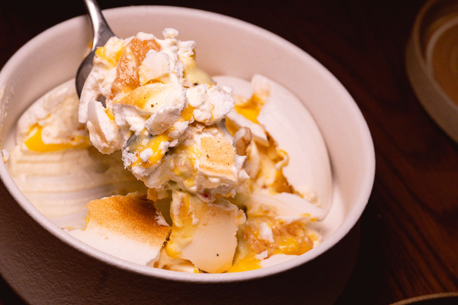 Dessert at Bonica, a Mediterranean restaurant and bar in Jing'an, Shanghai. Photo by Rachel Gouk @ Nomfluence.