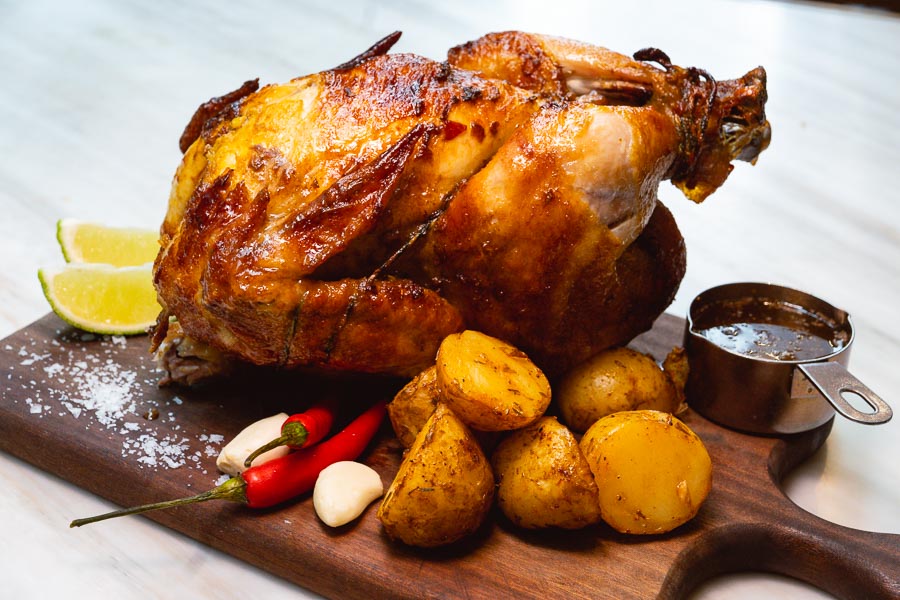 Rachel Gouk of Nomfluence does a collaboration with Dodu rotisserie, serving Malaysia's ayam percik for two weeks only.
