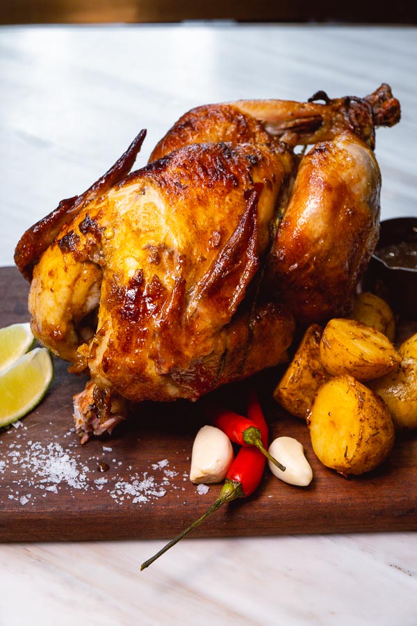 Rachel Gouk of Nomfluence does a collaboration with Dodu rotisserie, serving Malaysia's ayam percik for two weeks only. Photo by Rachel Gouk @ Nomfluence.