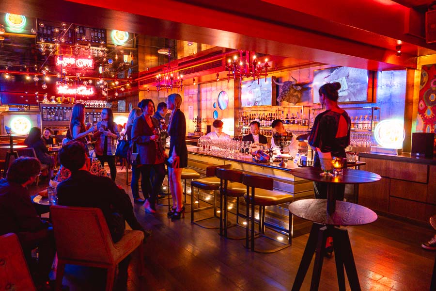 Mahjong Social Club is a games-themed cocktail bar at M on the Bund in Shanghai. Photo by Rachel Gouk @ Nomfluence.