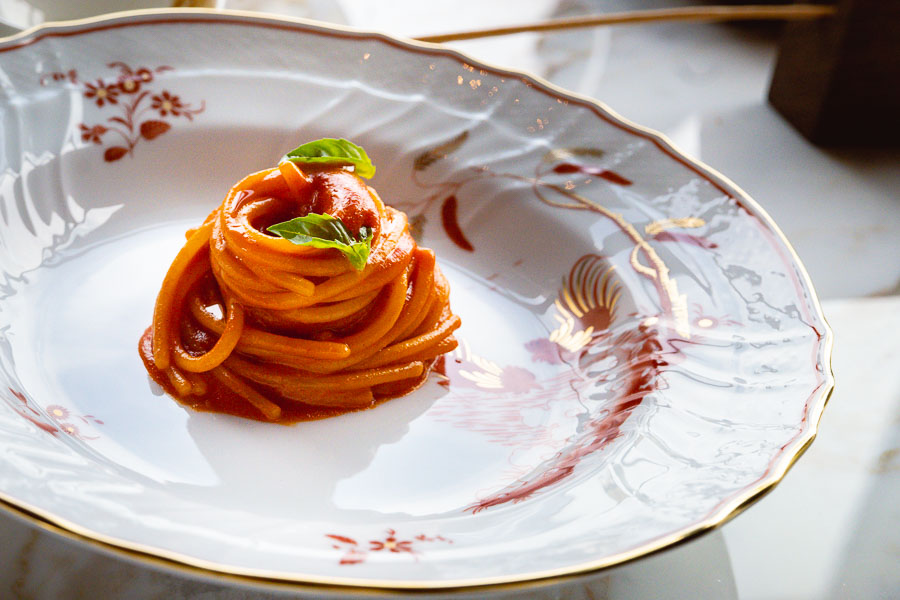 Niko Romito, Michelin one-star Italian restaurant in Shanghai at the Bvlgari Shanghai hotel. Photo by Rachel Gouk @ Nomfluence.