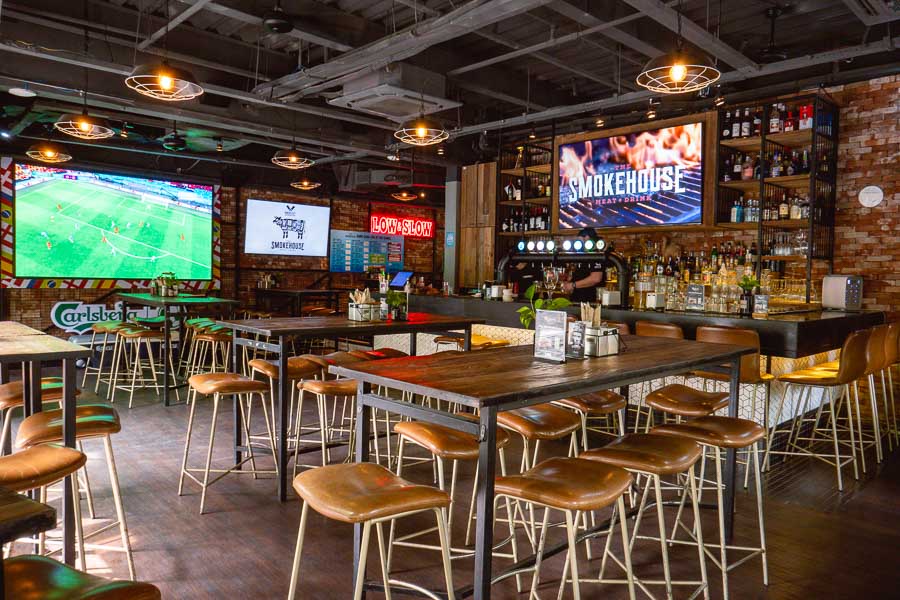 The Smokehouse, an American barbecue restaurant and bar in Shanghai. Best restaurants in Shanghai 2021. Photo by Rachel Gouk @ Nomfluence. 