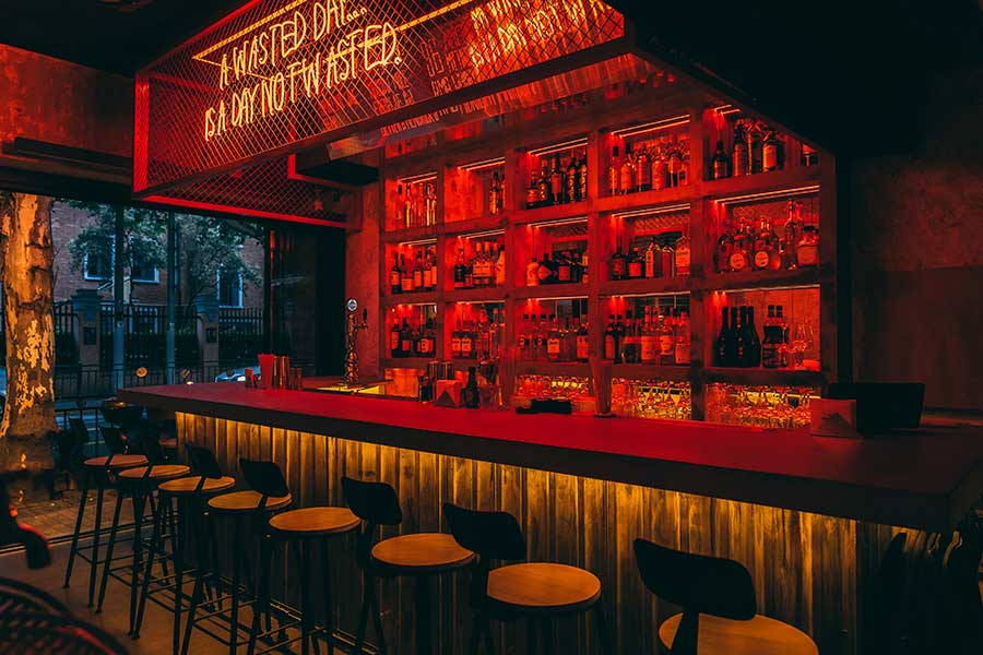 The Drinkery is a casual bar in Shanghai. @ Nomfluence.