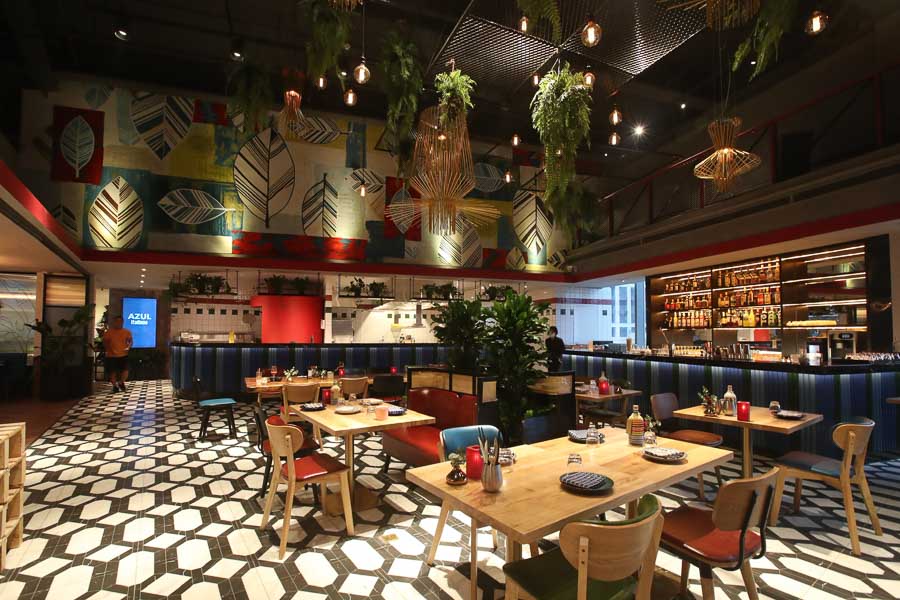 Azul Italiano is an Italian restaurant in Hongkou, Shanghai.