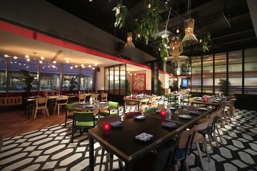 Azul Italiano is an Italian restaurant in Hongkou, Shanghai.