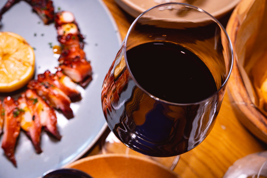 Wine and dinner at Ottimo, a wine bar and restaurant in Xuhui, Shanghai. Photo by Rachel Gouk @ Nomfluence.