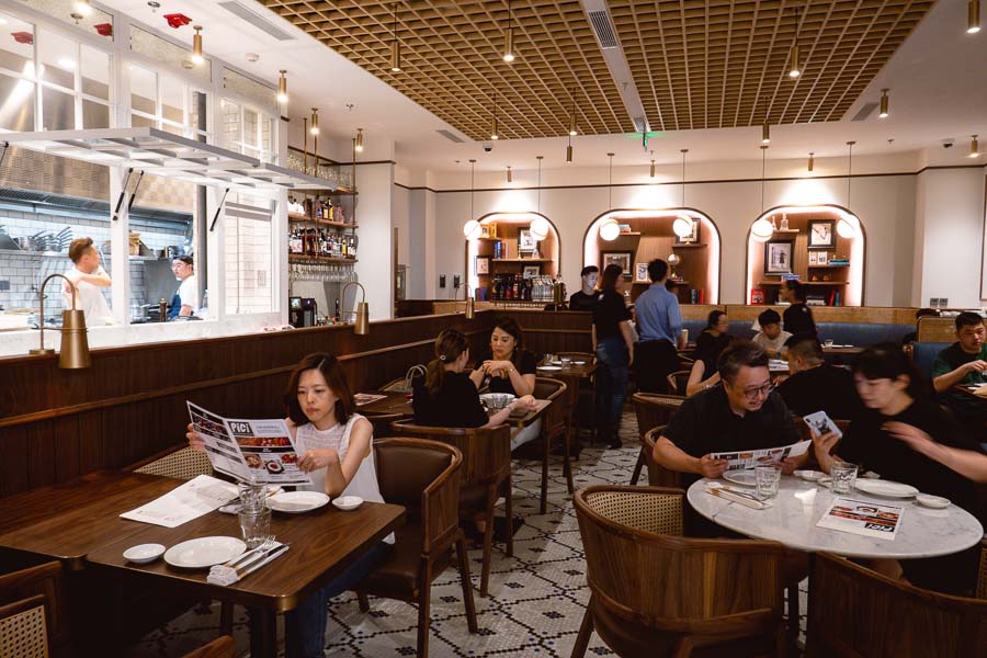 Pici, an Italian restaurant and pasta bar in Shanghai. Photo by Rachel Gouk @ Nomfluence.
