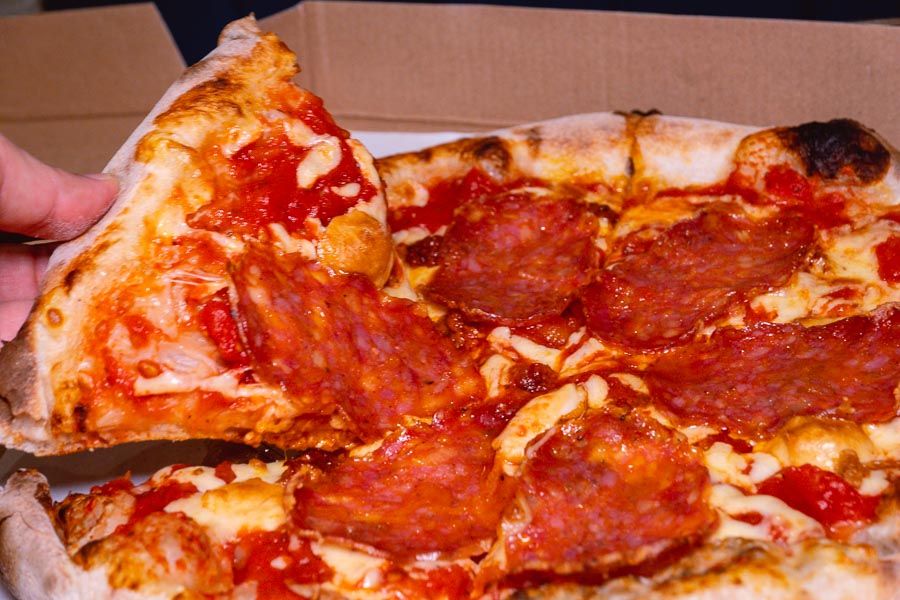 Pizza at Pici, an Italian restaurant and pasta bar in Shanghai. Photo by Rachel Gouk @ Nomfluence.