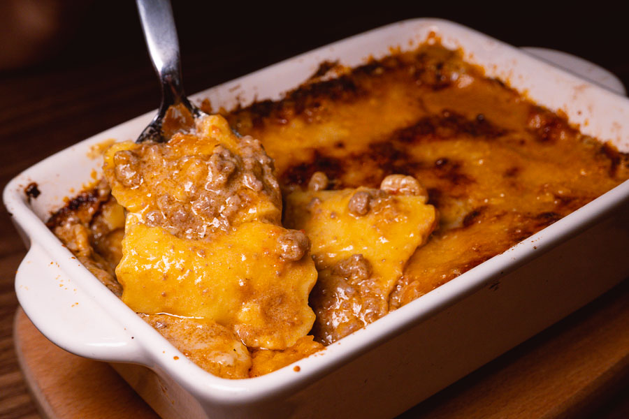 Lasagna at Pici, an Italian restaurant and pasta bar in Shanghai. Photo by Rachel Gouk @ Nomfluence.