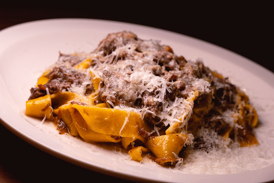 Pasta at Pici, an Italian restaurant and pasta bar in Shanghai. Photo by Rachel Gouk @ Nomfluence.