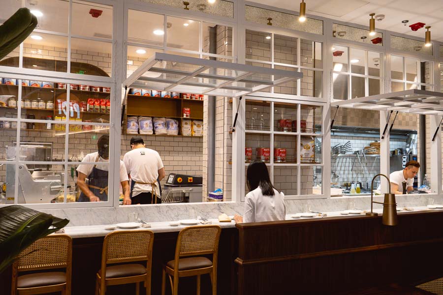 Pici, an Italian restaurant and pasta bar in Shanghai. Photo by Rachel Gouk @ Nomfluence.
