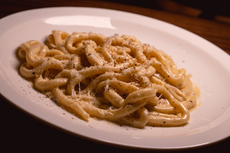 Pasta at Pici, an Italian restaurant and pasta bar in Shanghai. Photo by Rachel Gouk @ Nomfluence.