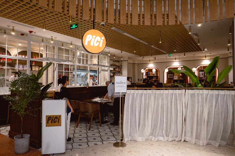 Pici, an Italian restaurant and pasta bar in Shanghai. Photo by Rachel Gouk @ Nomfluence.