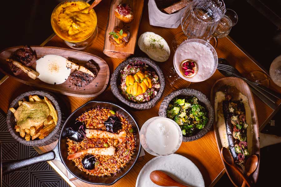 Sakaba Malabar is a restaurant and bar in Jing'an, Shanghai that serves a menu of Spanish tapas with Japanese influence alongside cocktails, sakes, and wine. Photo by Rachel Gouk @ Nomfluence
