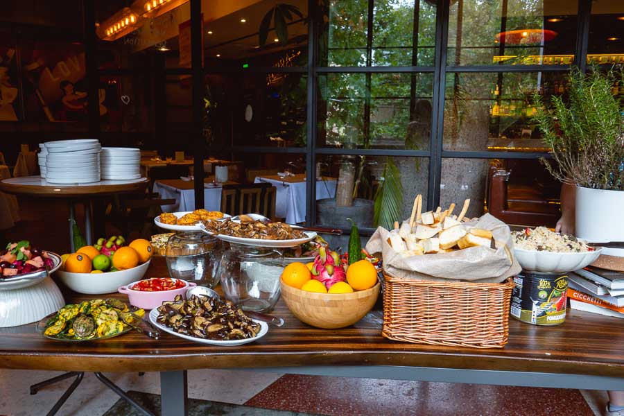 Brunch in Shanghai: semi-buffet and free-flow brunch at Italo Trattoria. Photo by Rachel Gouk @ Nomfluence. 