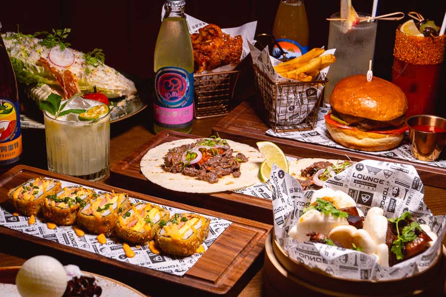 Lounge by Topgolf is a sports entertainment destination in Shanghai that has mini golf and digitized games, and a restaurant and bar. Photo by Rachel Gouk @ Nomfluence