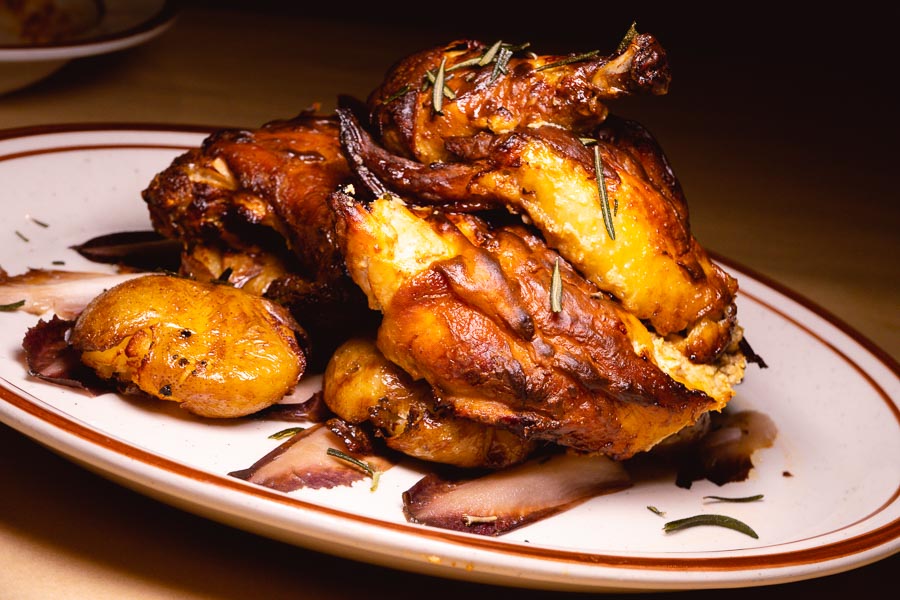 Roasted longgang yellow chicken. Italo Trattoria is a casual Italian restaurant and bar in Shanghai. Photo by Rachel Gouk @ Nomfluence.